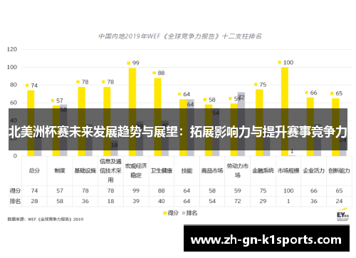 北美洲杯赛未来发展趋势与展望：拓展影响力与提升赛事竞争力